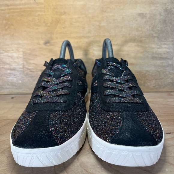 Tretorn Camden 4 GLITTER SPARKLE Womens Size 7 Shoes Sneakers Multicolor - Picture 2 of 10